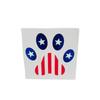 4 Pieces 4th Of July Decor Wooden Patriotic Decorations, Wooden Patriotic Star USA LOVE And Cat Paw Table Signs Fourth Of July Table Decorations