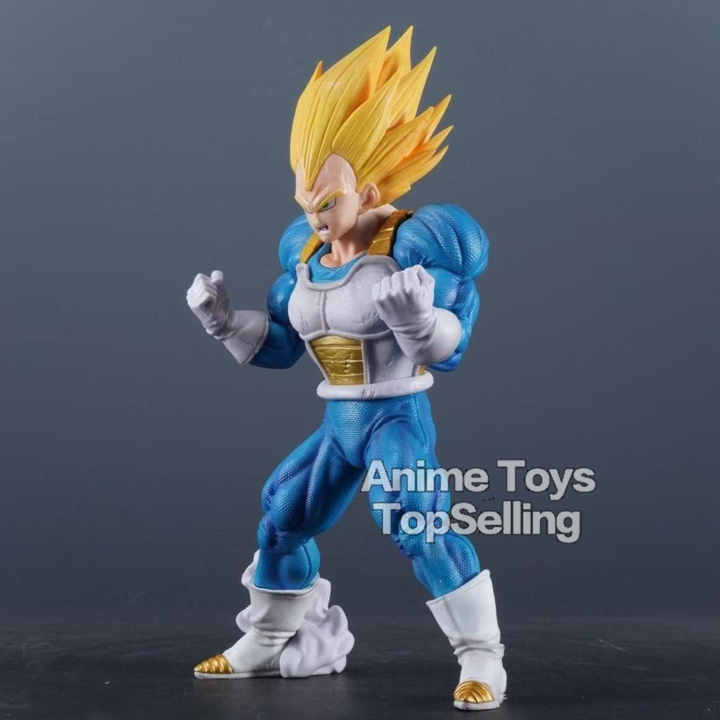 25.5cm/10in Anime Vegeta Figure Max Power Vegeta Figurine Pvc Action Figures Gk Statue Collection Model Toys Gifts