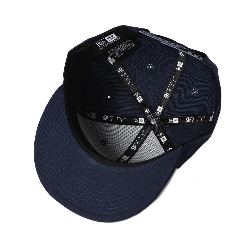 New Era Cap 9FIFTY Standard Fit Flat Bill Snapback Cap Deep Navy
