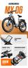 Shengmilo Mx06 Pro Electric Bike 2000W Dual Motor Electric Bicycle Fat Bike Electric 26" E-bike 48V 17.5AH Battery Ebike