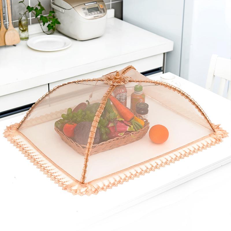 Foldable Anti-Fly Dustproof Food Cover for Leftovers