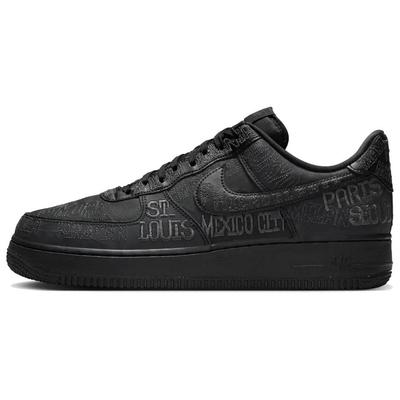 Air Force 1 Low World Tour - Sneakers Nere Unisex Antracite II1549-001