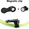 Outdoor Hiking Backpack Hanger Magnetic Drinking Tube Water Bladder Clip Rotatable Drinking Tube Clip Drinking Water Bag Clip