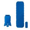 Outdoor Camping Inflatable Sleeping Mat 5cm Thick Padding Durable Built Foot Pump Waterproof Lightweight Design Multiple Colors
