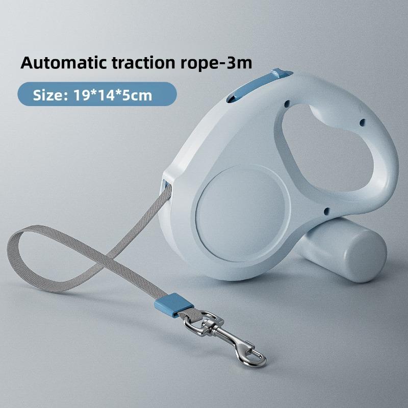 

Pet Leash, Automatic Telescopic Leash for Pet Dogs, Cat Leash, Dog Leash, Pet Supplies небесно-голубой