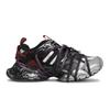 adidas XLG RUNNER DELUXE Protiskluzové Odolné proti oděru Nízké Běžecké boty Unisex Černá Červená Stříbrná JQ2974(Team80-S-BOX)