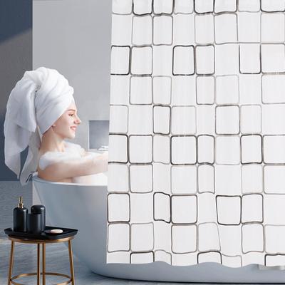 Waterproof Shower Curtain Liner 180 180 PEVA Fabric