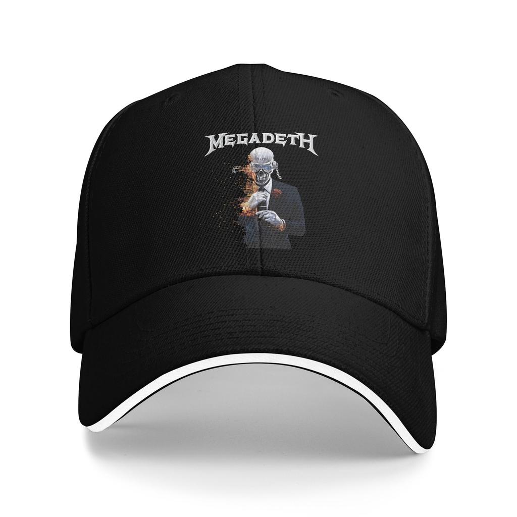 Megadeths New album tour 2026 Baseball Cap Casual Trucker Hat Summer Unisex Adult Outdoor Sports Baseball Caps