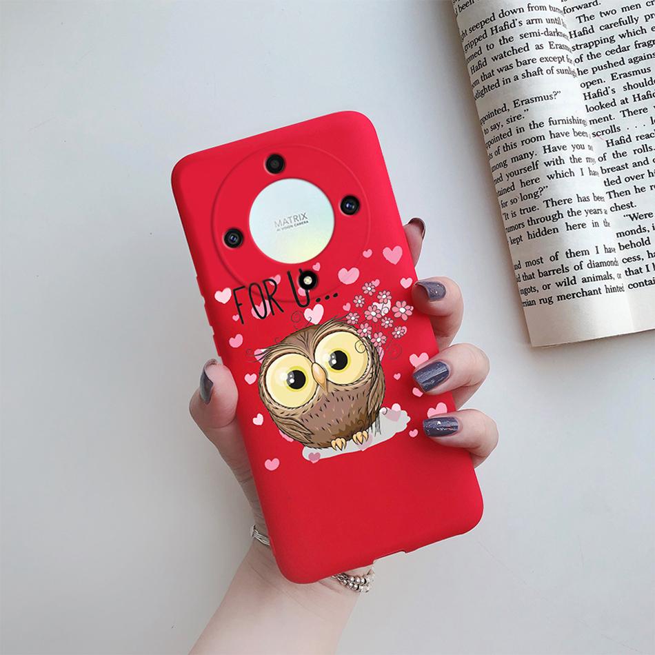 Case For Honor X9a X9b 5G Cover Silicone Soft Fashion Flower Back Shell Coque For Honor X9a X9b X9 a X 9 B 2023 Phone Case Funda