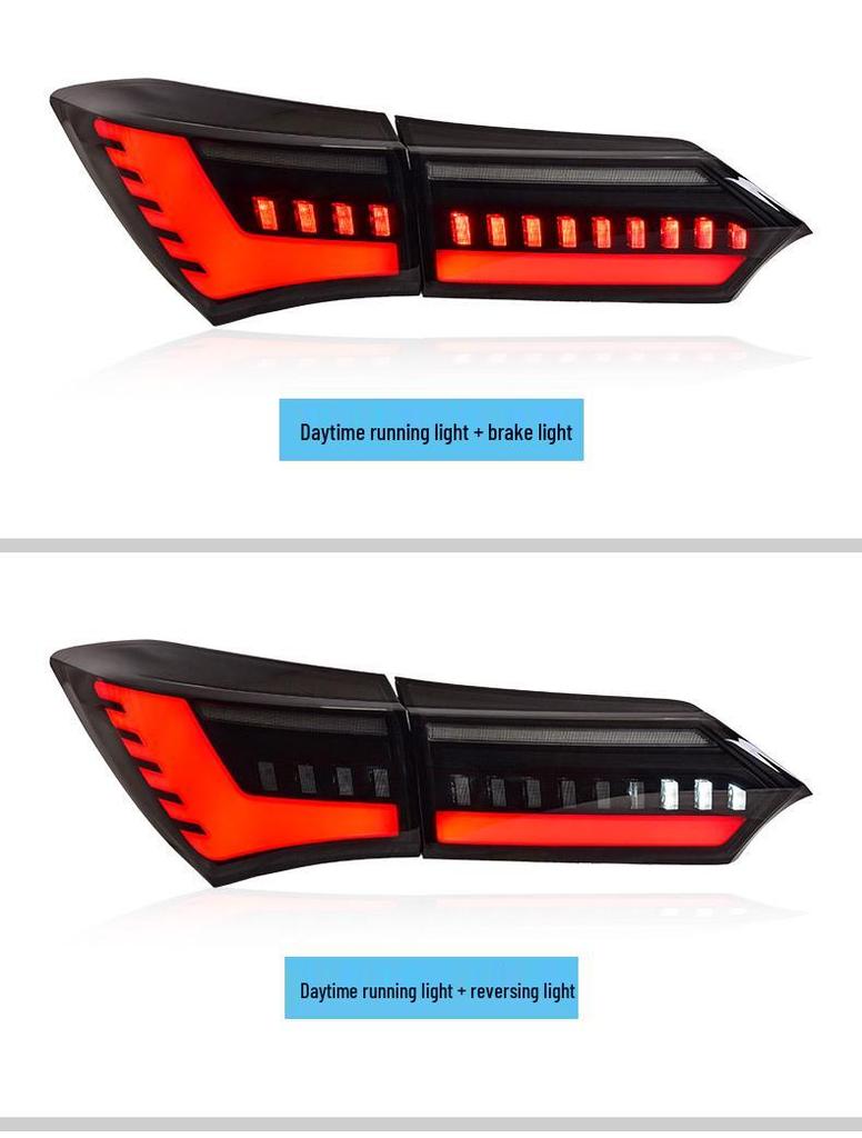 Toyota Corolla 2014-2018 LED Tail Lights with Dynamic Daytime Running Light & Flowing Turn Signal