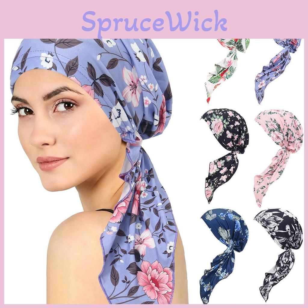 Womens Breathable Fabric Head Wrap For Hair Loss Prevention With Stylish Design