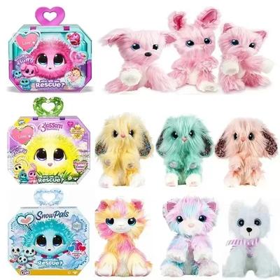 HOT Plush Pet Toy Transformable Into Cat Rabbit Bear Dog Surprise Birthday Gift For Children Stuffed Animal For Bath Time Fun