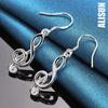 925 Sterling Silber Piercing Ohrringe Modischer Hochzeitsschmuck