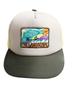 999Hyumeoniti Wave Coast Trucker Cap (Khaki)