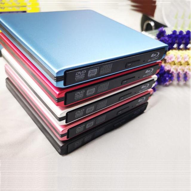 Aluminum Alloy High-Speed 4K Blu-ray Combo Optical Drive for Notebook & Desktop PC