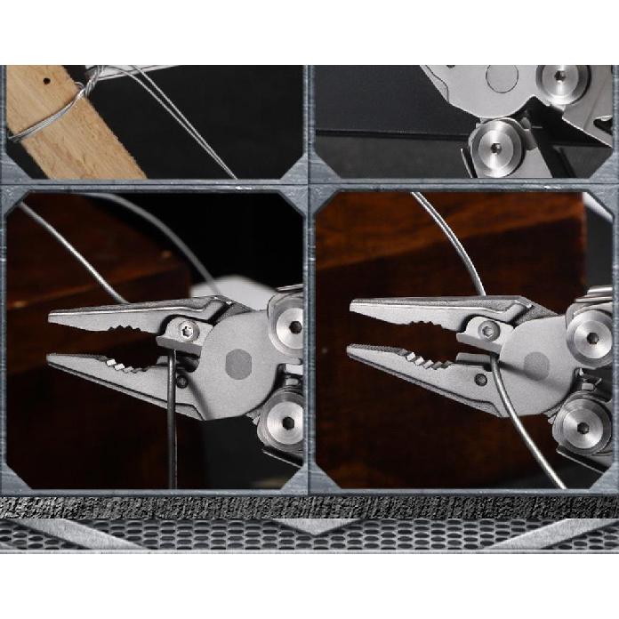 Daicamping DL10 Emergency Plier Folding Multitool Tactical Clamp Combination Survival Gear Clip Multifunctional Multi Tool5