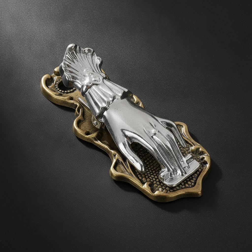 Metal Hand Clip Ornate Page Holder Multi-Use for Flat-Lay Photography, Crafters