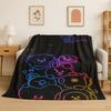Kpop BBTS Fashion Group Stern Flanelldecke Weiche Warme Überwurfdecke für Schlafzimmer Wohnzimmer Bett Reise Camping Picknick Geschenk