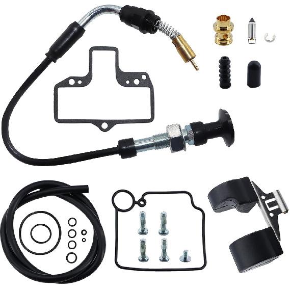 HSR42 HSR45 HSR48 Carburetor Rebuild Kit & Choke Cable for Harley Davidson HD HSR MK Smoothbore KHS-016 Twin Cam Evo Big Twin 426232 990-662-002