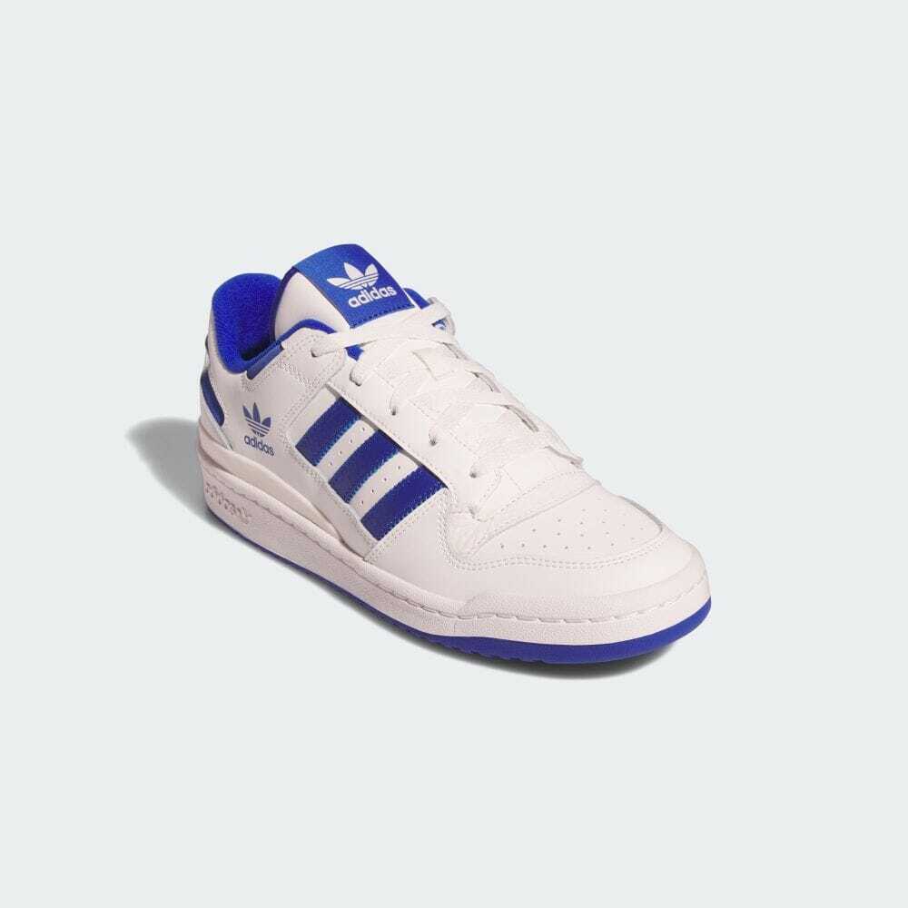 IH7829 adidas Originals Forum Low CL Core White Team Royal Blue (Men s) 10