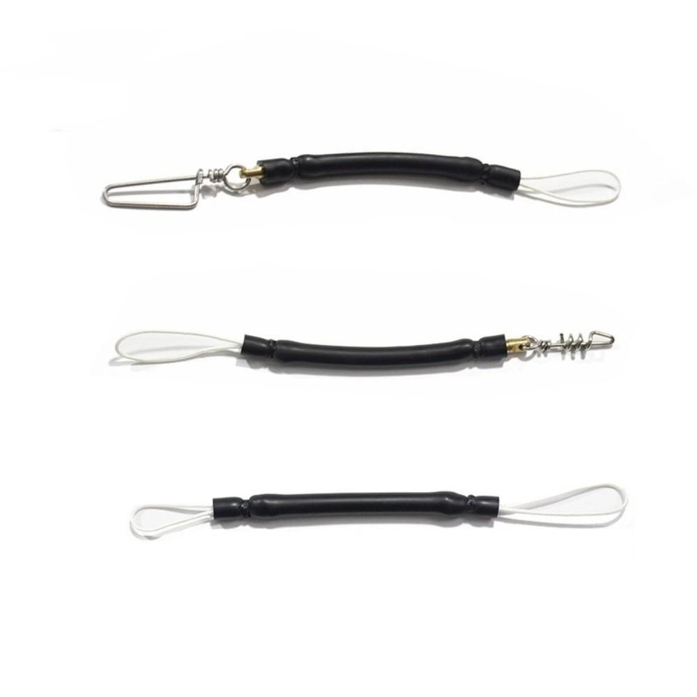 Hot Heavy Duty Bungee Stainless Outdoors Spear Line Snap Clip Spearfishing