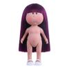 Adorable 24cm Plastic Potato Doll for Kids Creative Play Safe Easy Clean Home Decors Toy for Children Over 3 Years Old