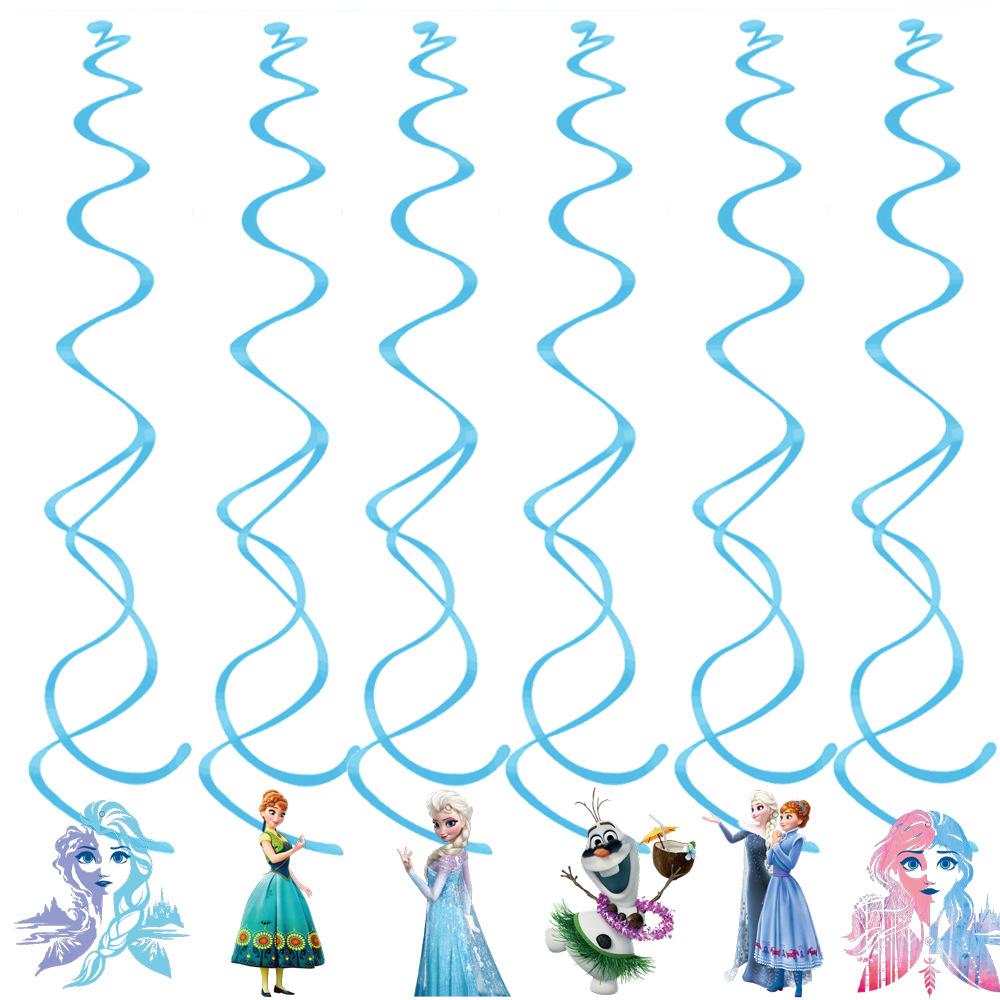 Frozen Birthday Party Supplies Disposable Cutlery Paper Plates Paper Cups Tissue Girls Birthday Party Decorations