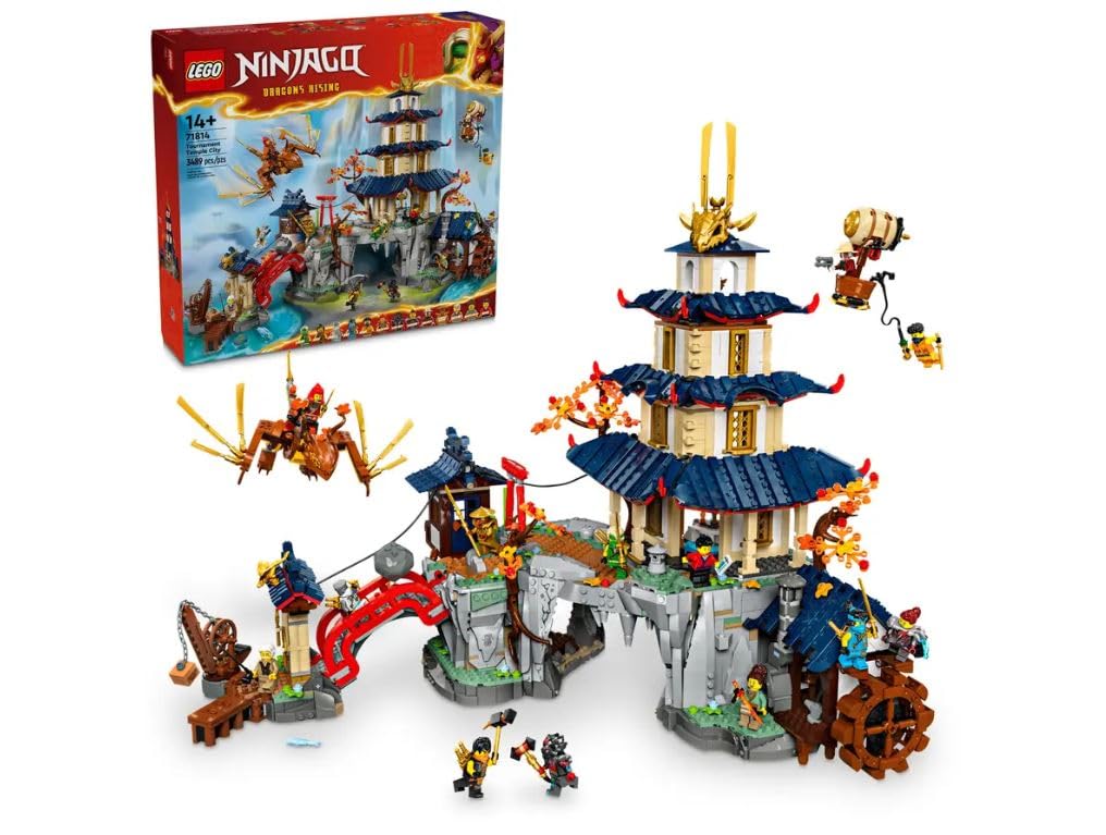 

LEGO Ninjago Tournament Город Додзё 71814 14+