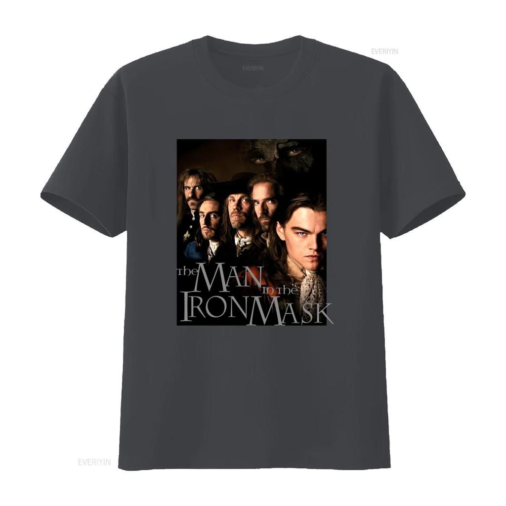 Vintage 1998 The Man In Iron Mask Movie T Shirt Retro Print Design Size M W 19 5 X L 28 Vintage Washed Versatile Casual