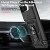 Full Cover For Google Pixel 9A Case For Google Pixel 9A Push Window Magnetic Phone Holder Case For Google Pixel 9A Case 6.3 Inch