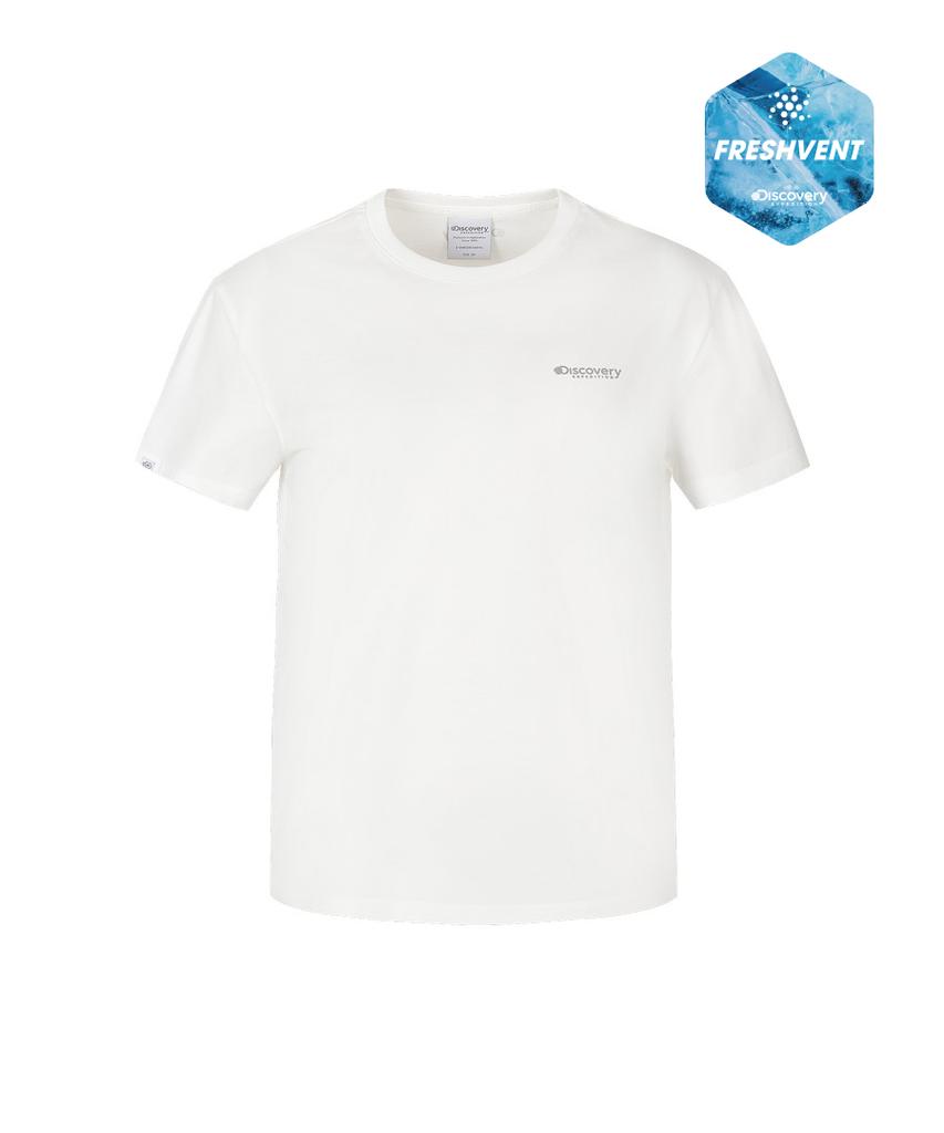 DISCOVERY EXPEDITION Women'S Freshvent Denver Short Sleeve T-Shirt (White)