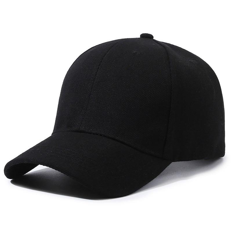 8pcs Adjustable Hat Solid Color Kids Baseball Cap Boy Girl Solid Color Cotton Adjustable Hats Snapback Hip-Hop Sun Hat Wholesale