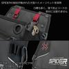SK11 SPIDER Tobi Waist Reinforced with Stretch Interior 230mm W x 280mm H x 120mm D Pouch, Medium, Slim, Bottom, Pocket, (SPD-HG7-JY)