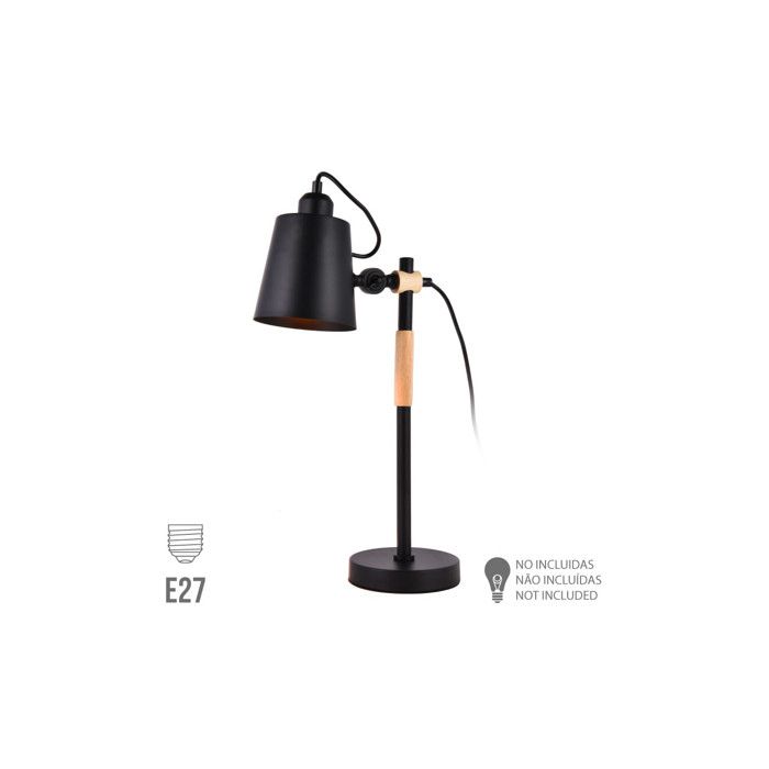 Lampe Simple EDM Noir Vintage E27 60W
