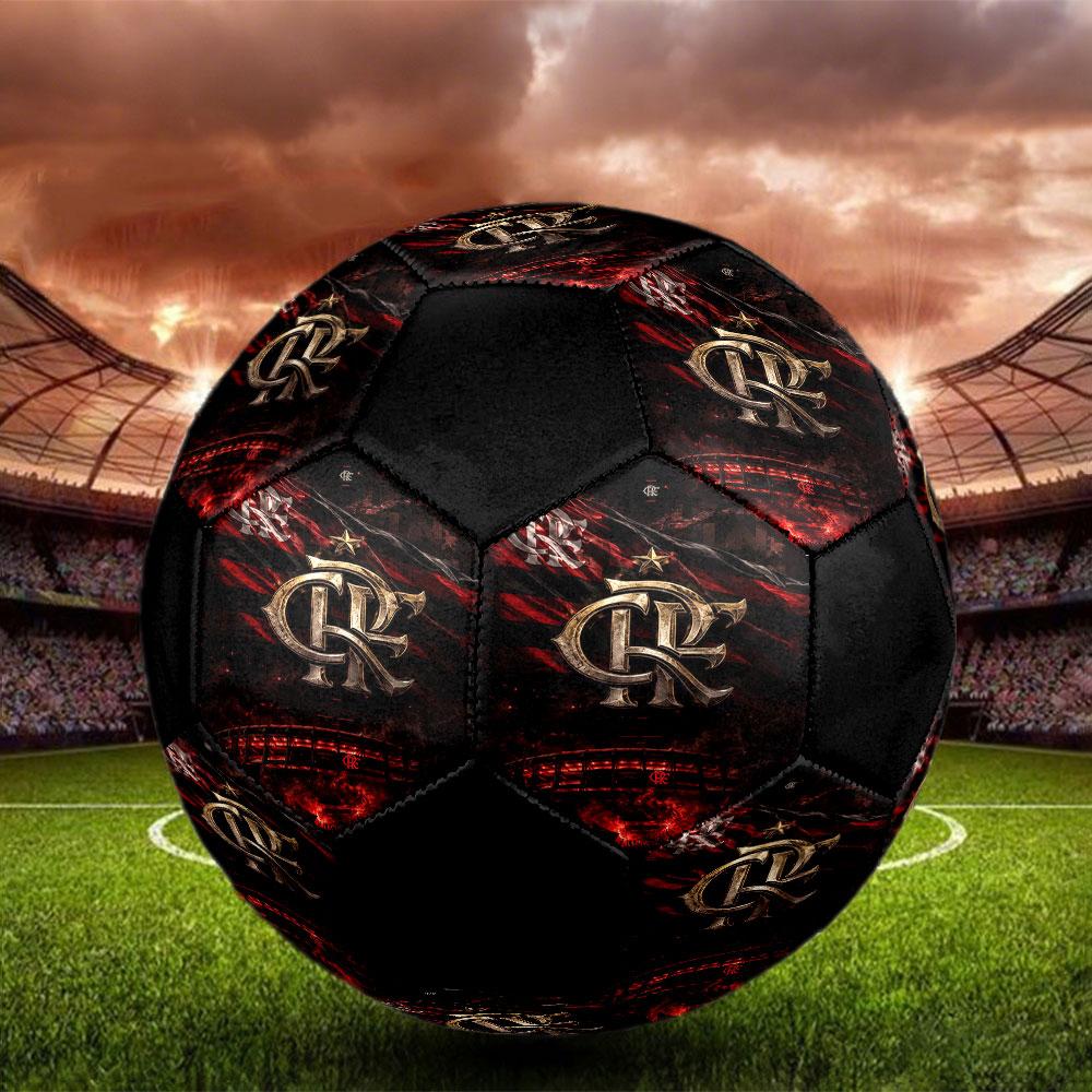 1pc Clube de Regatas do Flamengo Soccer Ball Size 5 Indoor Soccer Ball Fashion Colorful Backyard Game - Great For Sports Fans Gift HE22
