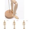 Holz-Mensch-Künstler-Mannequin Zeichenmodell Unisex Mann Frau Skizzierwerkzeug