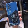 Průhledné pouzdro pro Samsung Galaxy A52 A51 A53 A72 A71 A73 A32 A31 A33 A22 A11 Pouzdro Kryt Miyazaki Hayao Anime Howl's Moving Castle