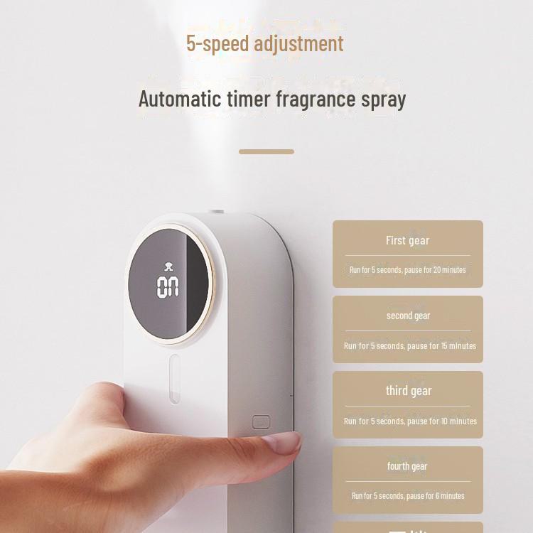 W3 Automatischer Aromatherapie-Diffusor: Lang anhaltender Raumduft für Zuhause & Badezimmer