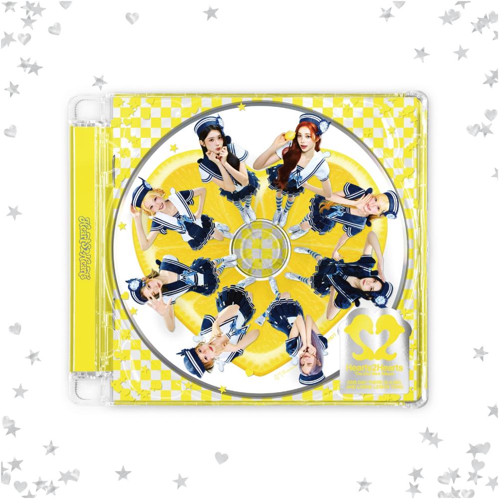 [Pre-order] Hearts2Hearts 2nd MINI Album [Lemon Tang] Version Select Official K-POP Album CD