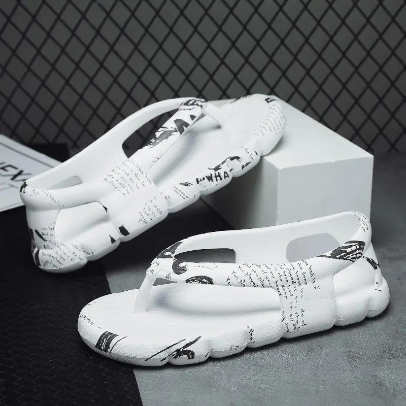 Fashion Flip Flops Male Shoe Rubber Flat In Welcome Deal Wholesale Eva Big Size Summer Sale Descount Pvc New Low Price 2025 Men's Sandal