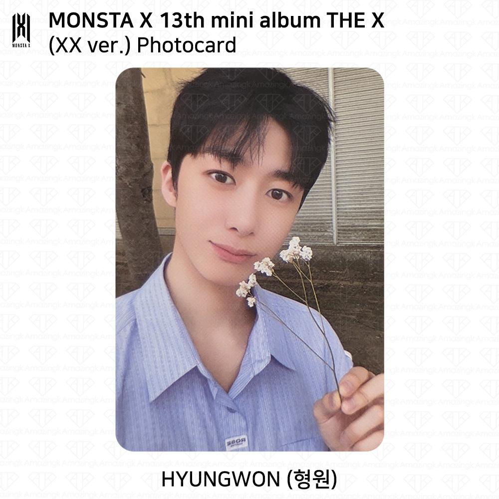 

MONSTA X 13-й мини-альбом THE X версия фотобук XX версия Официальная фотокарточка Hyungwon (XX)