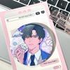 Love and Deepspace 58MM Badge Sylus Rafayel Zayne Xavier Caleb Anime Cosplay Cartoon Emblem Brooch Pin Fans Collection Deco Gift