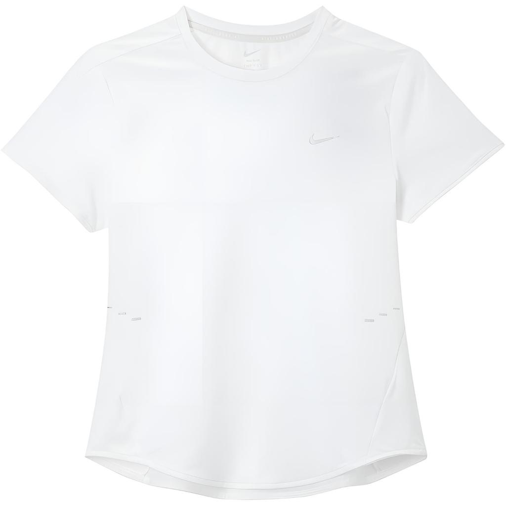 Nike Comfortable Casual Brand Logo Quick-Dry Short Sleeve Regular T-Shirt Women Tops White HM9699100