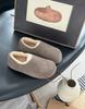 Fleece Birkenstock Shoes Women's Platform All-inclusive Muller Shoes Fluffy Half Drag 2025 Autumn and Winter Wear a Pedal Warm Cotton Shoes