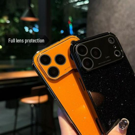 Custodia Semplice con Glitter per iPhone 17 Pro Max da Donna
