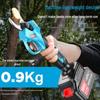 BAIPUXI Cordless Telescopic High Branch Saw & Pruner Kit CN Plug (adapter Included)