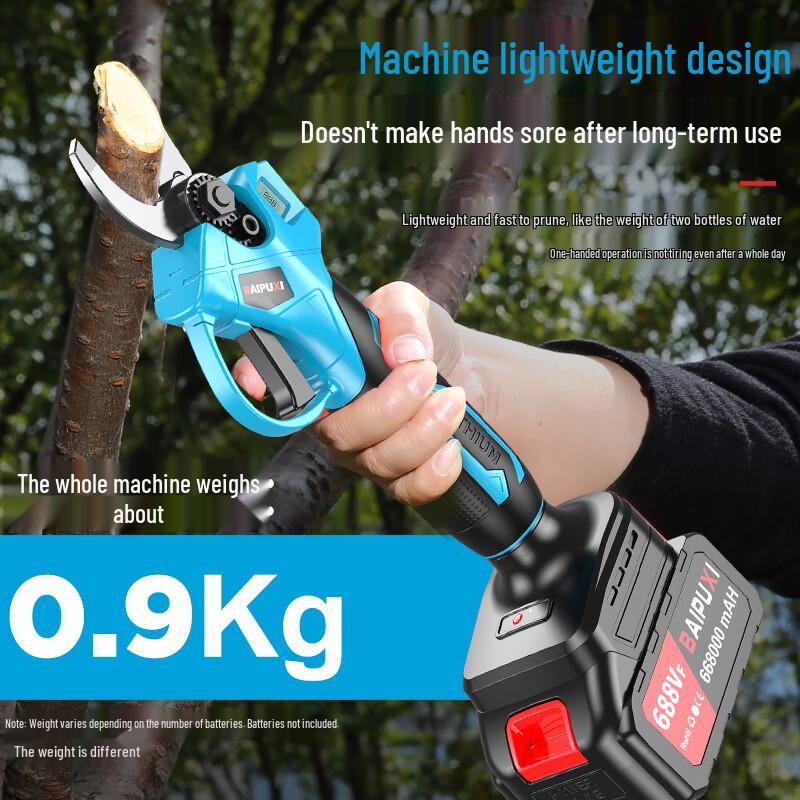 BAIPUXI Cordless Telescopic High Branch Saw & Pruner Kit CN Plug (adapter Included)