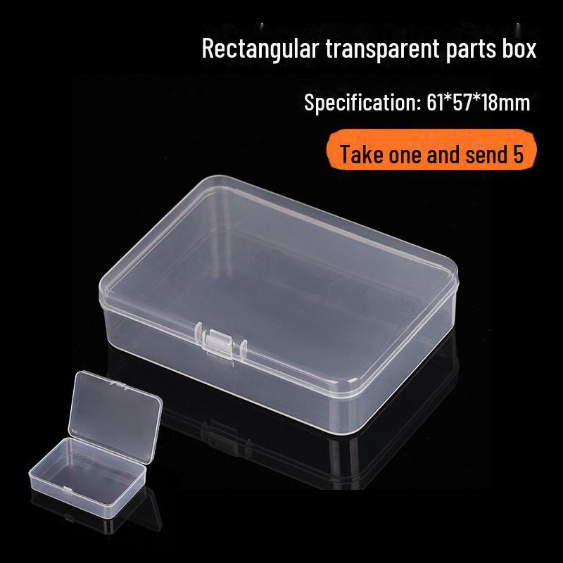 Green Forest Multi-grid Rectangular Tool & Component Storage Box