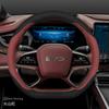 Leather Car Steering Wheel Cover for BYD Dolphin Mini 2024 2025 2026 Accessories