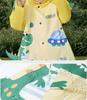 Kids Raincoat for Rainwear for Dinosaur Animal Elementary School Student Rain Storage Pouch Rainy Season Kindergarten L [VIISEN] Girls, Children's